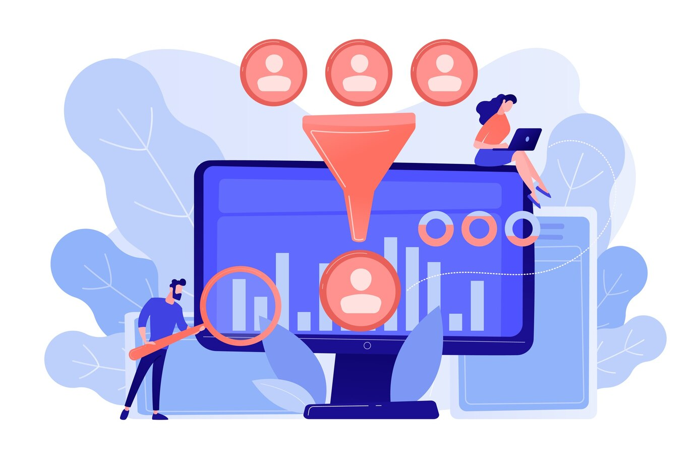 Customer Focus Illustration